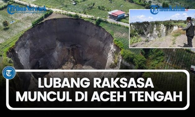 Terungkap! Lubang Viral Di Aceh Ternyata Ngarai, Bukan Sinkhole