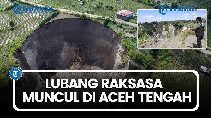 Terungkap! Lubang Viral Di Aceh Ternyata Ngarai, Bukan Sinkhole