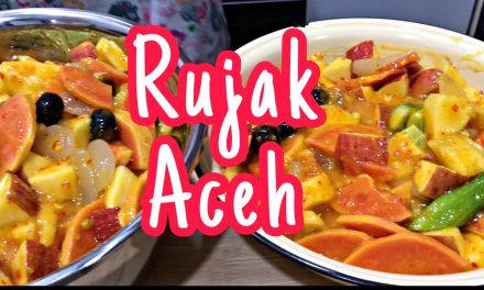 Kesegaran Rujak Aceh Cocok Di Makan Saat Cuaca Lagi Panas