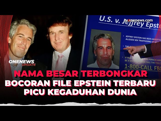 Dunia Gempar Usai Publikasi File Epstein, Ini Fakta Gila Yang Ada!