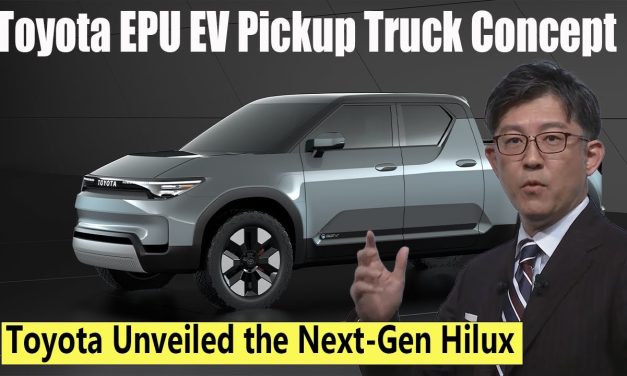 Keunikan Toyota EPU Concept: Pickup Listrik Beda Dari Lainnya