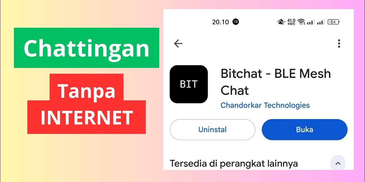 Mengenal Aplikasi Bitchat Yang Sekarang Mulai Banyak Diminati