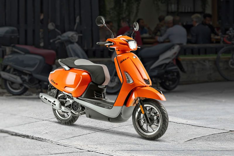 Kymco Like 150i Skuter Retro Tangguh, Idaman Anak Muda