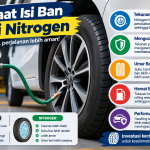 Selain Bikin Stabil, Ini Deretan Manfaat Isi Ban Pakai Nitrogen