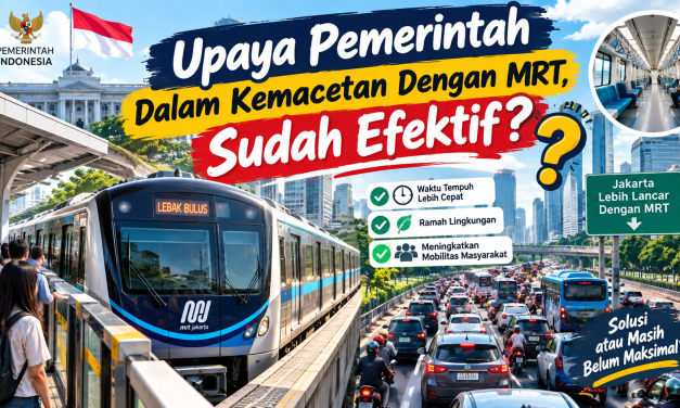 Upaya Pemerintah Dalam Kemacetan Dengan Mrt, Sudah Efektif?