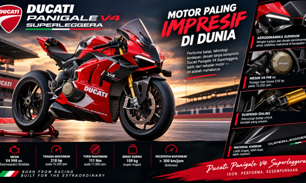 Ducati Panigale V4 Superleggera Motor Paling Impresif Di Dunia