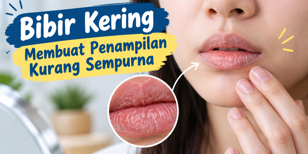 Bibir Kering Membuat Penampilan Kurang Sempurna