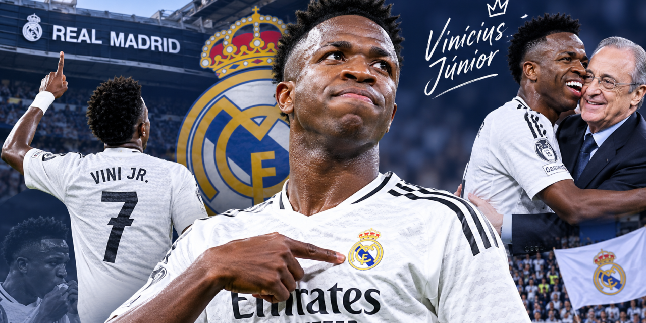 Negosiasi Kontrak Vinicus Dengan Real Madrid Buntu